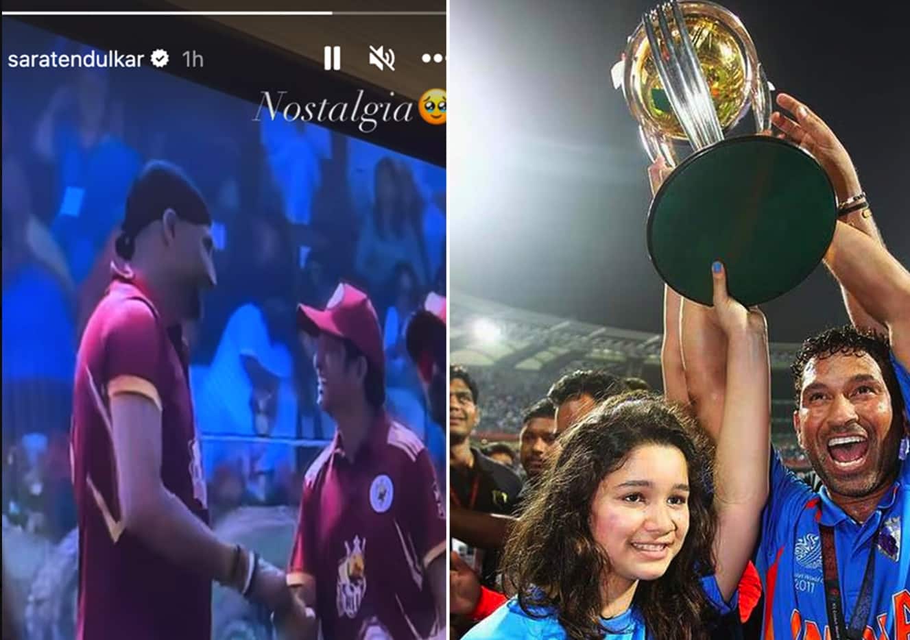 Sachin Tendulkar's Comeback On The Cricket Field Leaves Daughter Sara Emotional